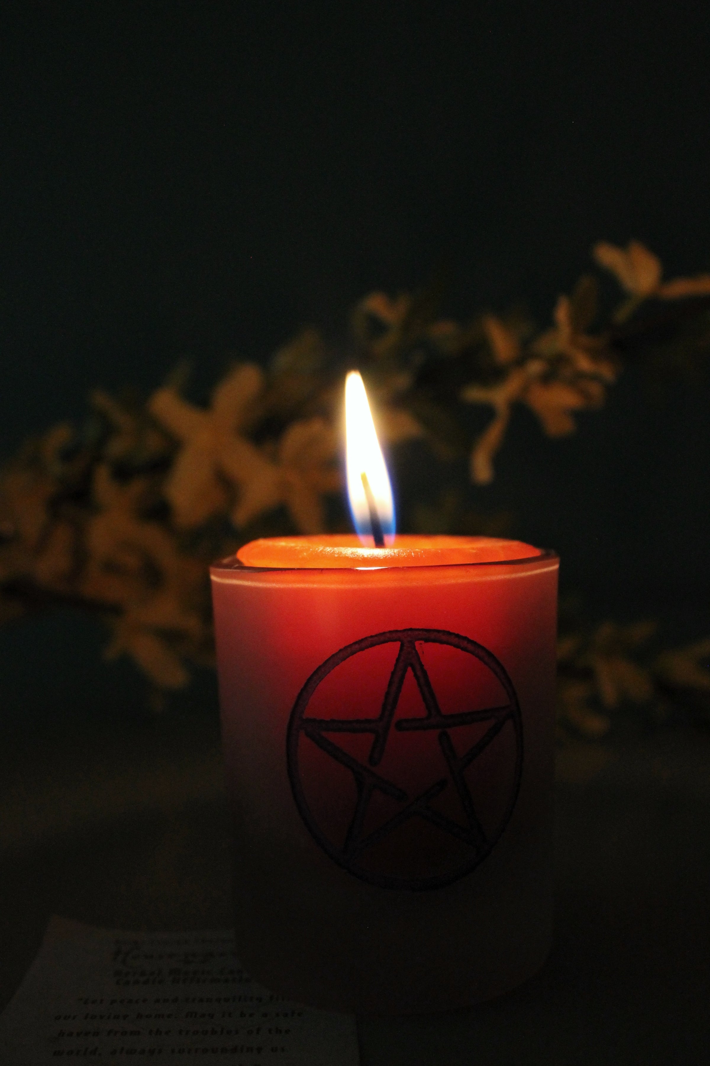 Manifestation Spell Candles - Clear the paths that lead to your